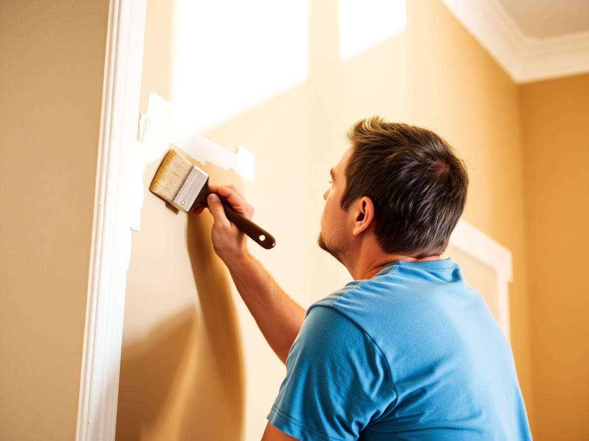 Painting work by Handyman Pros Inc. in Toronto